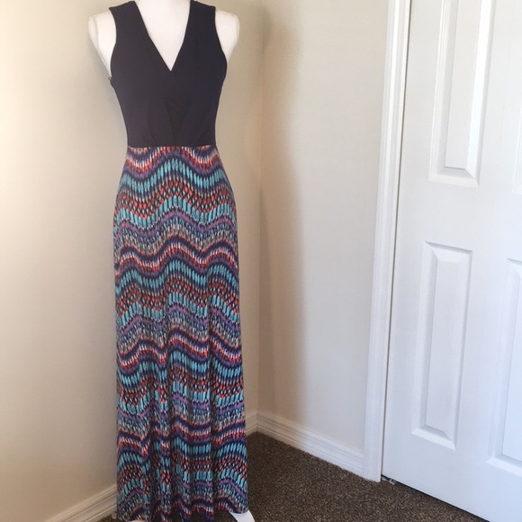 cheetah print maxi dress